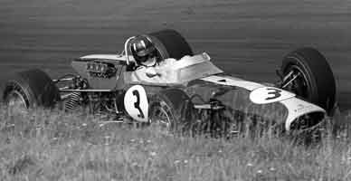 Graham Hill, Lotus, 1967 Oulton Park Gold Cup