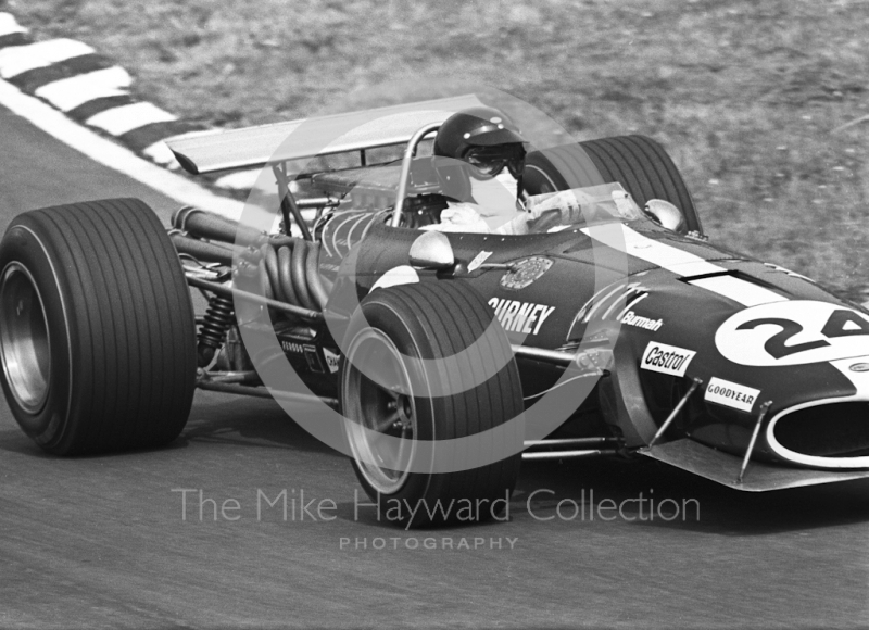 Dan Gurney, Eagle Weslake Mark&nbsp;1A V12, Brands Hatch, 1968 British Grand Prix.
