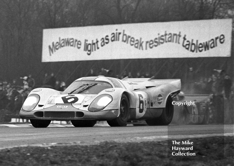 Jo Siffert/Derek Bell, Porsche 917K, Brands Hatch, BOAC 1000k 1971.