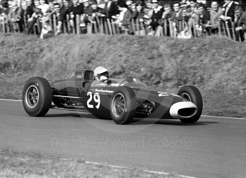 Tony Maggs, Midland Racing Parnership Lola T60 Cosworth, Oulton Park, Spring International 1965.
