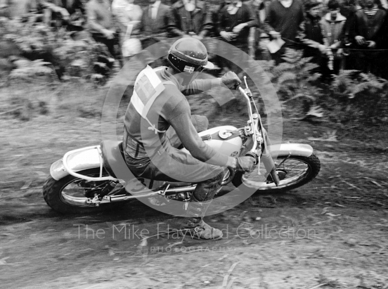 Swedish rider, 1964 Motocross des Nations, Hawkstone Park.