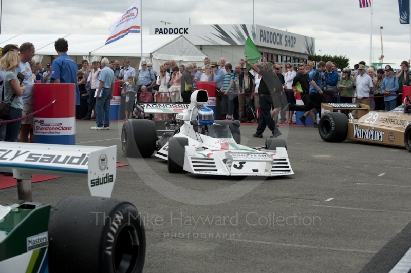 Formula One Brabham BT42 of Paul Knapfield, F1 Grand Prix Masters, Silverstone Classic, 2010