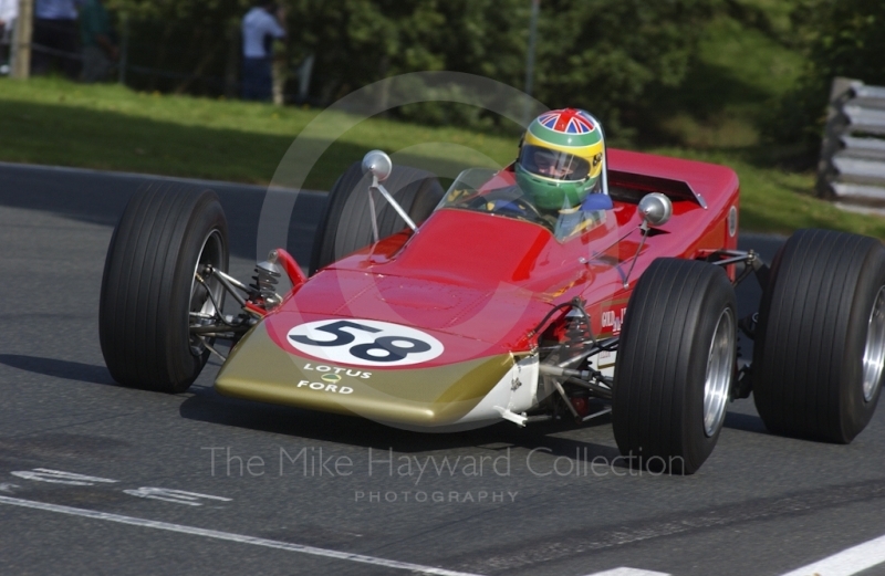 Malcolm Ricketts, 1968 Lotus 58 FVA, Force Pre-1972 Grand Prix Cars, Oulton Park Gold Cup, 2002