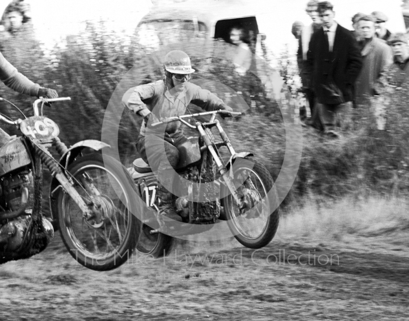 Motocross event at Hawkstone Park, August 1968.