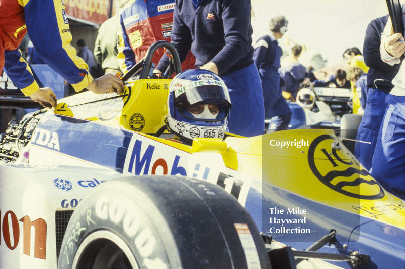 Keke Rosberg, Williams FW10, Brands Hatch, 1985 European Grand Prix.
