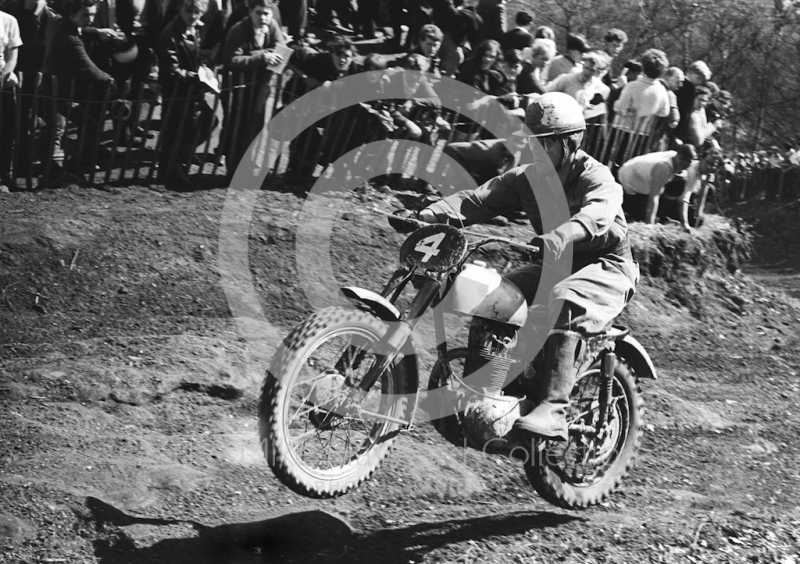 Jeff Smith, BSA, Hawkstone 1965.