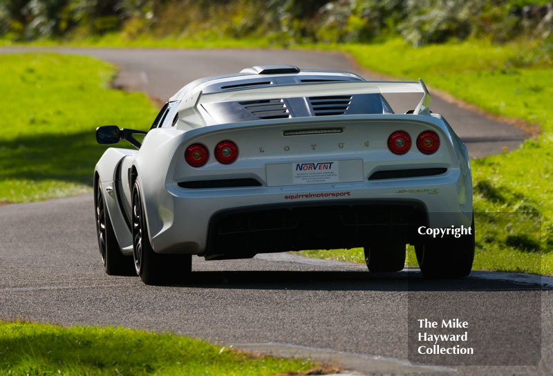 Tony Adams, Lotus Exige, Loton Park Hill Climb, 25th September 2016.
