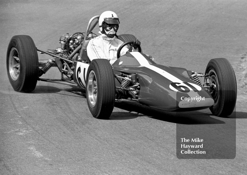 Single seater at the Esses, Shelsley Walsh Hill Climb June 1970. 