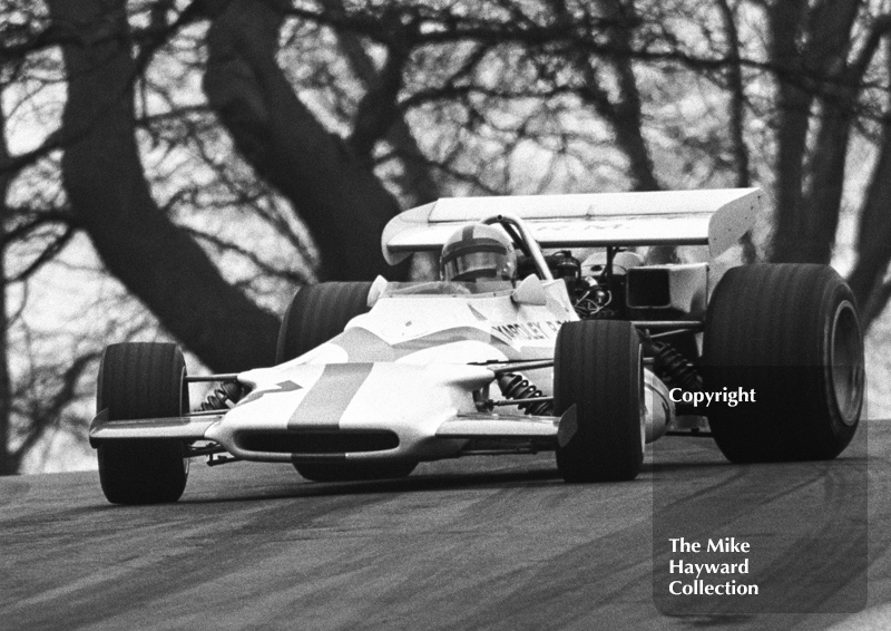 Pedro Rodriguez, Yardley BRM 160, Oulton Park Rothmans International Trophy 1971.