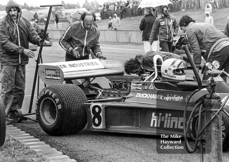 John Cooper, Cooper Industries Ensign MN09, 1979 Aurora AFX British F1 Championship, Donington Park