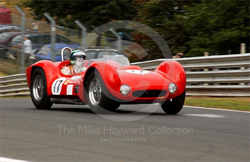 Alan Minshaw, Maserati Birdcage, BRDC Historic Sports car Championship, Oulton Park Gold Cup, 2003