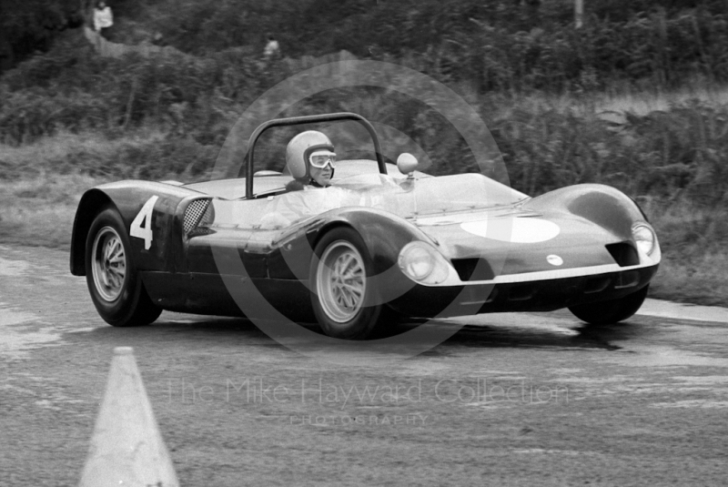 Action at Loton Park Hill Climb, 1967.