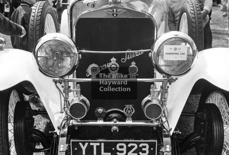 1923 Hispano-Suzia, reg no YTL 923, 1969 VSCC Richard Seaman Trophies meeting, Oulton Park.