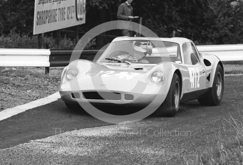 David Good, Chevron GT, Loton Park, September 1968.