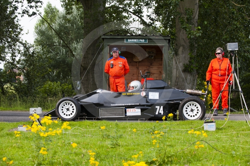 Bob Ridge-Stearn, Van Diemen RF87, Hagley and District Light Car Club meeting, Loton Park Hill Climb, August 2012. 