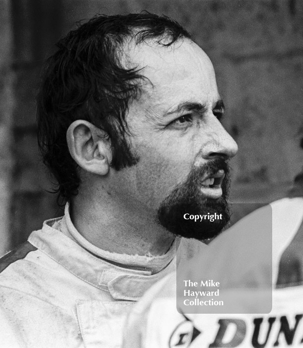 Henri Pescarolo in the pits, British Grand Prix, Brands Hatch, 1970
