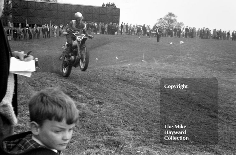 Motocross action at Featherstone, Wolverhampton, in 1963.