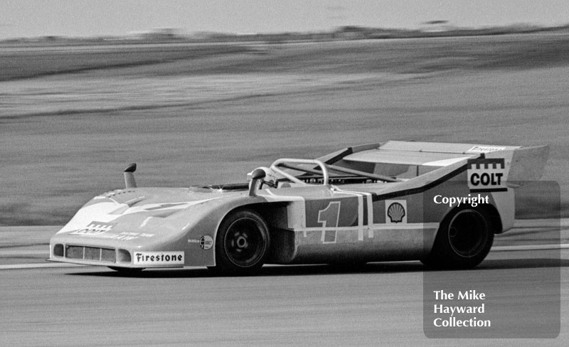 Leo Kinnunen, Porsche 917, Silverstone, 1972 Super Sports 200.
