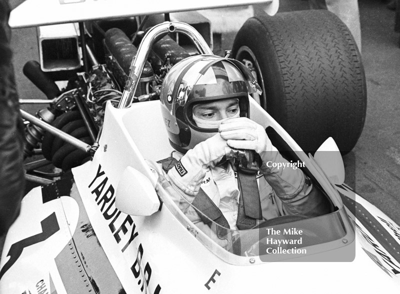 Pedro Rodriguez, Yardley BRM P160, Oulton Park Rothmans International Trophy, 1971.
