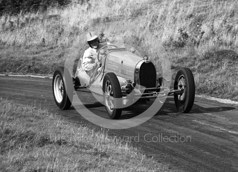 Frank Wall, Bugatti 35B, Loton Park, September 1968.