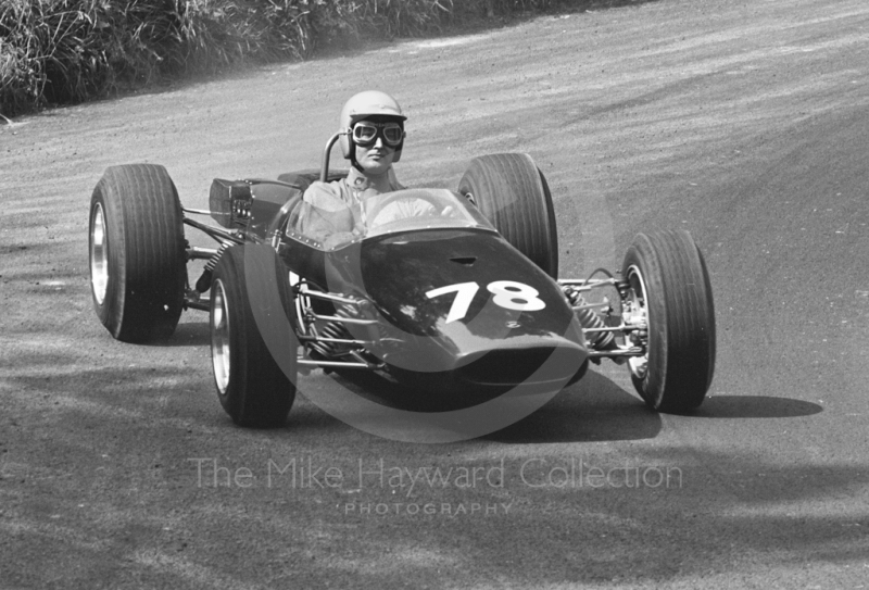 Sir Nicholas Williamson, Brabham BT21, Shelsley Walsh Hill Climb June 1967.