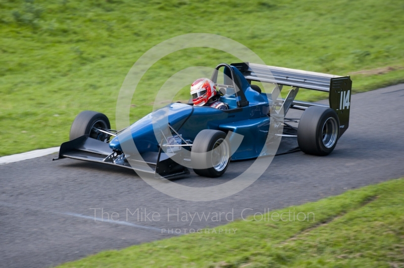 Steve Owen, OMS 28, Hagley and District Light Car Club meeting, Loton Park Hill Climb, September 2013. 