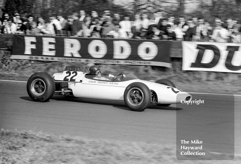 David Prophet, Brabham BT10, Oulton Park Spring Trophy, 1965.
