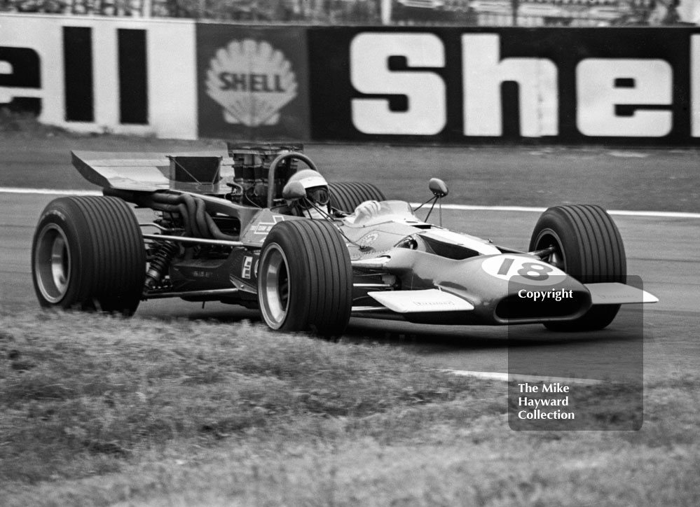 Trevor Taylor, F5000 Surtees TS5, Oulton Park Gold Cup 1969.
