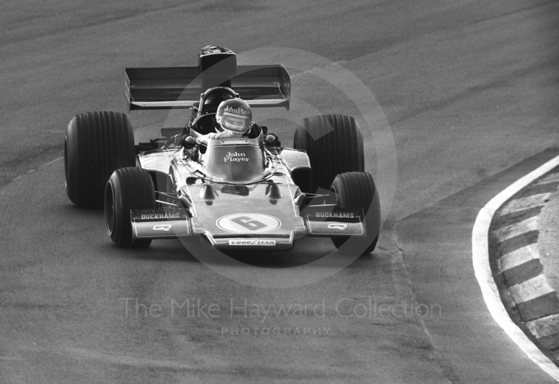 Jacky Ickx, JPS Lotus 72, Brands Hatch, Race of Champions 1975.
