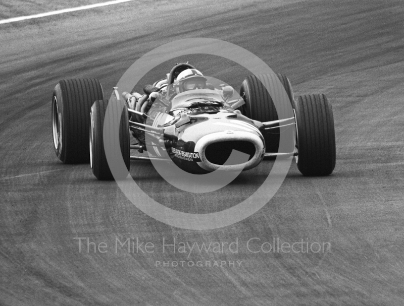 Pedro Rodriguez, BRM V12 P126, Brands Hatch, 1968 British Grand Prix.
