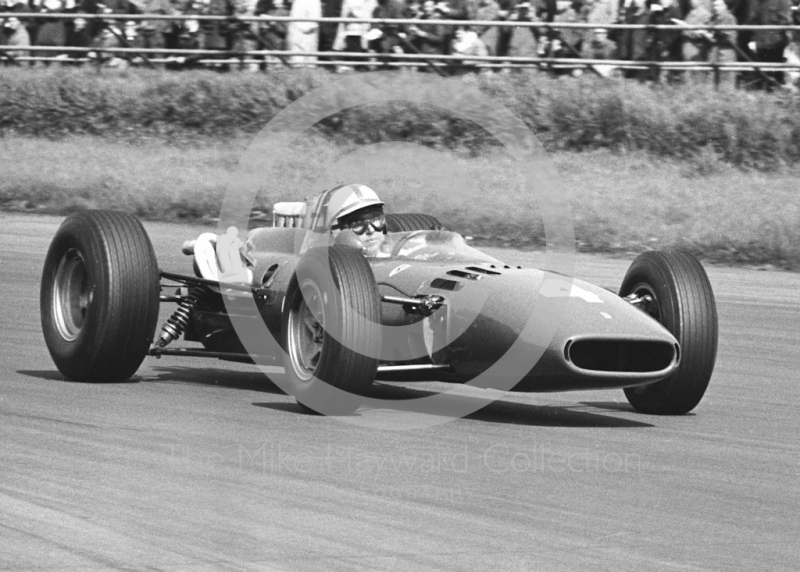 John Surtees, Ferrari 312, Silverstone, 1966 International Trophy.
