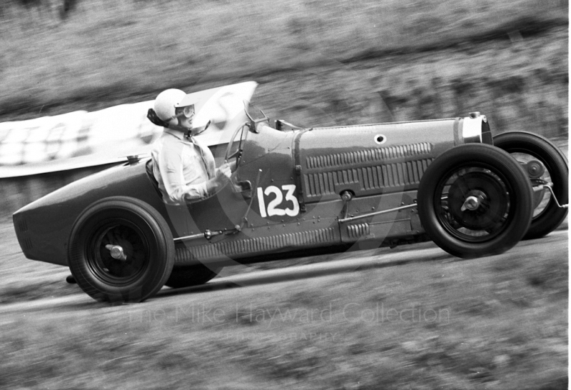 Bernard Kain, Bugatti 35B, Newton Oil Trophy Meeting, Prescott Hill Climb,September, 1967