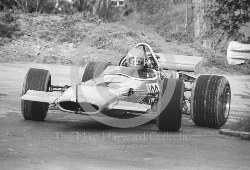 Action at Prescott hill climb, 1967.