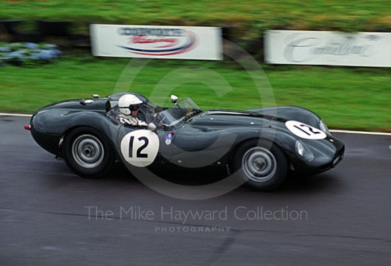 Gary Pearson, Lister Jaguar, in the Sussex Trophy, Goodwood Revival, 1999