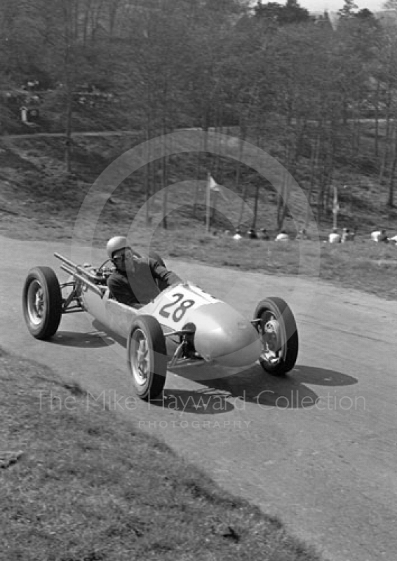 Percy Hill, Cooper Vincent, 39th National Open meeting, Prescott Hill Climb, 1970.