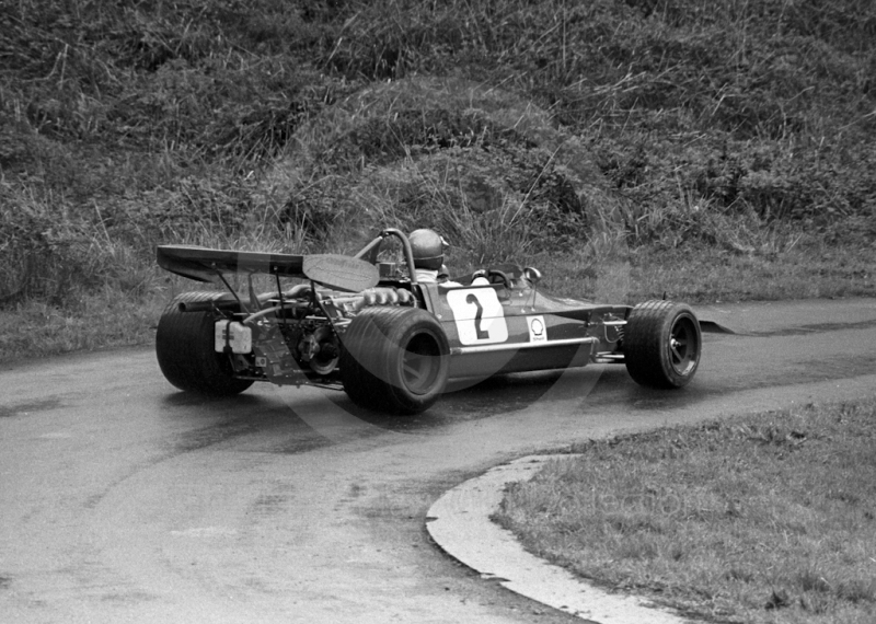 Sir Nicholas Williamson, March 712S Hart, 43rd National Open meeting, Prescott Hill Climb, 1972. 