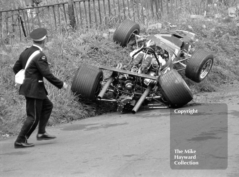 David Good, F5000 McLaren M10B, Shelsley Walsh Hill Climb August 1970.
