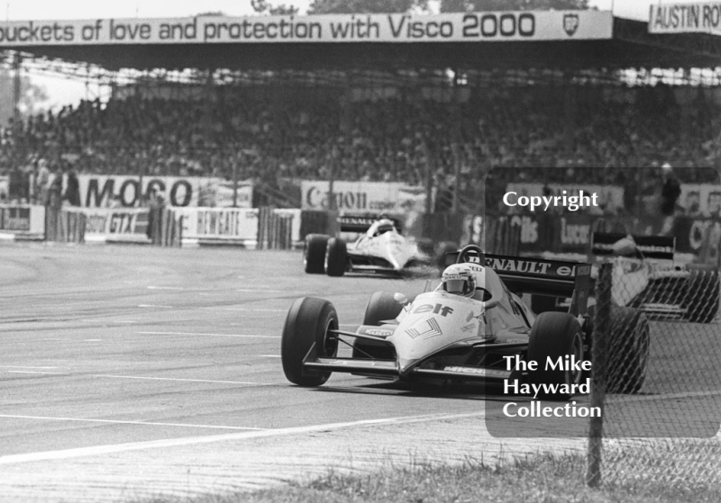 Alain Prost, Renault RE30, Silverstone, 1981 British Grand Prix.
