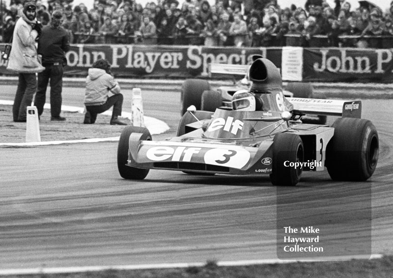 Jackie Stewart, Tyrrell 006, Silverstone, International Trophy 1973.
