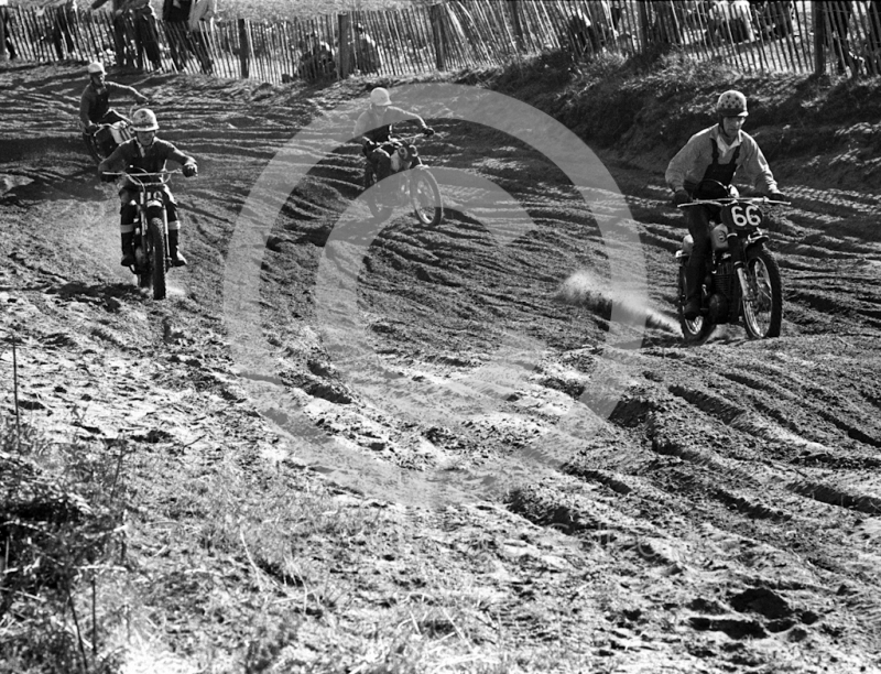 Motocross event held at Hawkstone, Shropshire, in 1965.