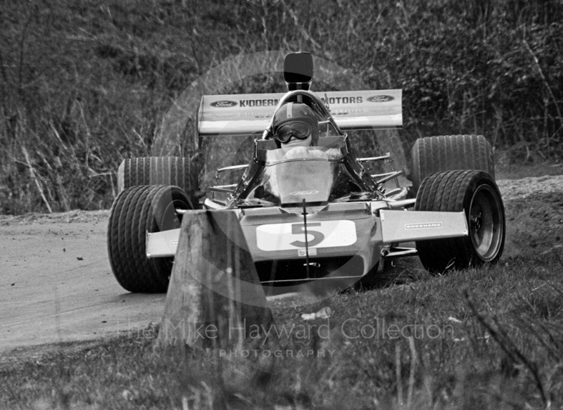 Tony Griffiths, Brabham Ford, 45th National Open meeting, Prescott Hill Climb, 1973. 