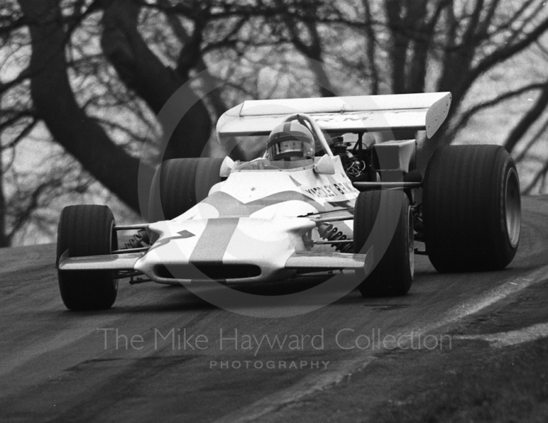 Pedro Rodriguez, Yardley BRM P160, Oulton Park Rothmans International Trophy, 1971.
