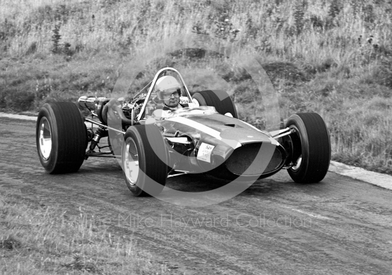 Martin Brain, Cooper, Loton Park Hill Climb, September 1968.