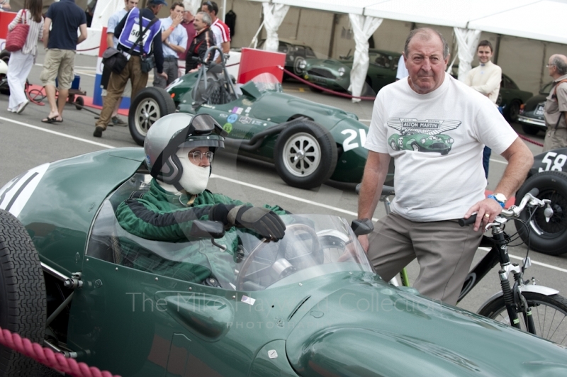 Hubert Fabri, 1959 Formula One Aston Martin DBR4, HGPCA pre-61 GP cars, Silverstone Classic, 2010