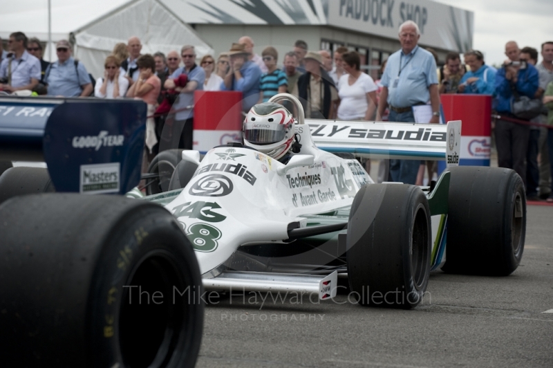 Michael Fitgerald, Formula One 1981 Williams FW07C, F1 Grand Prix Masters, Silverstone Classic, 2010