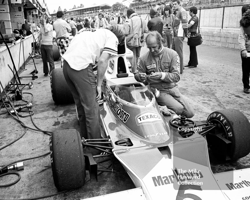 Denny Hulme, McLaren M23, Brands Hatch, British Grand Prix 1974.
