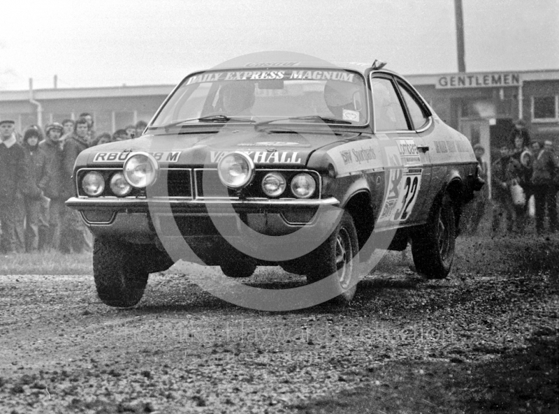 Will Sparow/Ron Crellin, Vauxhall Magnum, 1974 RAC Rally

