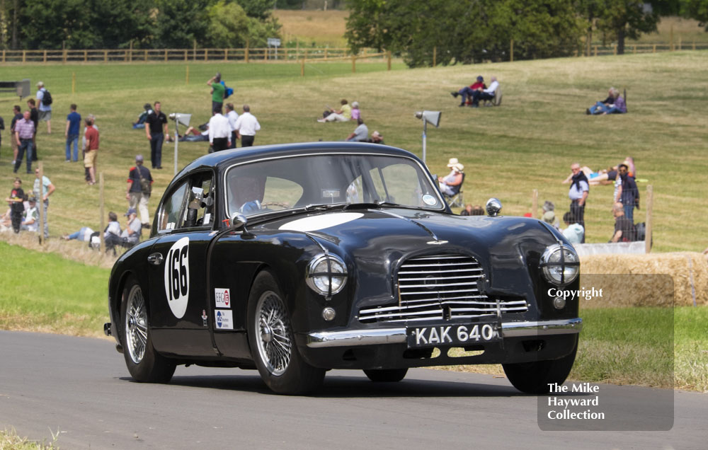 Aston Martin DB2/4 Mk 1, driven by Kerry Wilson, Chateau Impney Hill Climb 2015.
