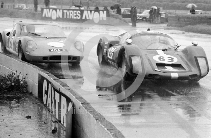 John Spero, Porsche 906, 1969 Martini International Trophy.
