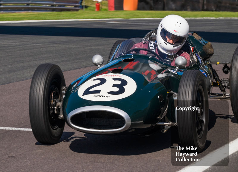 Andrew Smith, 1957 Cooper T43, HGPCA Race for Pre 1966 Grand Prix Cars, 2016 Gold Cup, Oulton Park.
